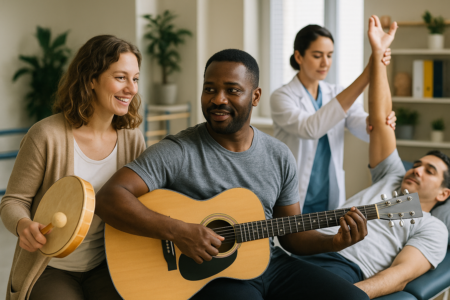 Como a musicoterapia e outras terapias integrativas auxiliam na reabilitação